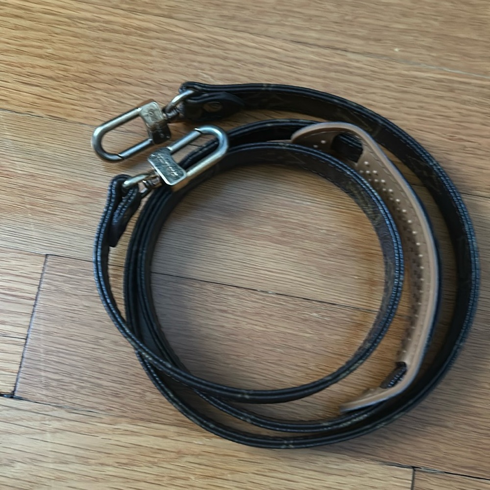 LV monogram strap